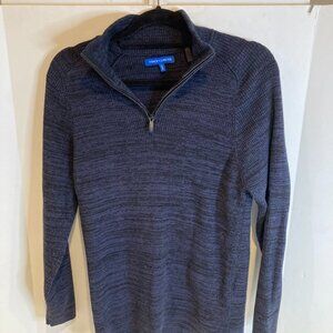 VINCE CAMUTO BOYS 1/4 ZIP SWEATER SIZE L